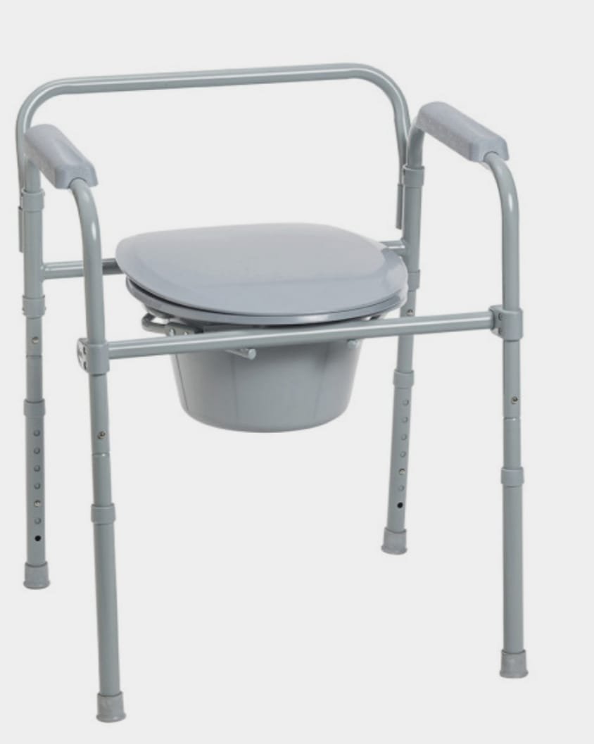 folding commode