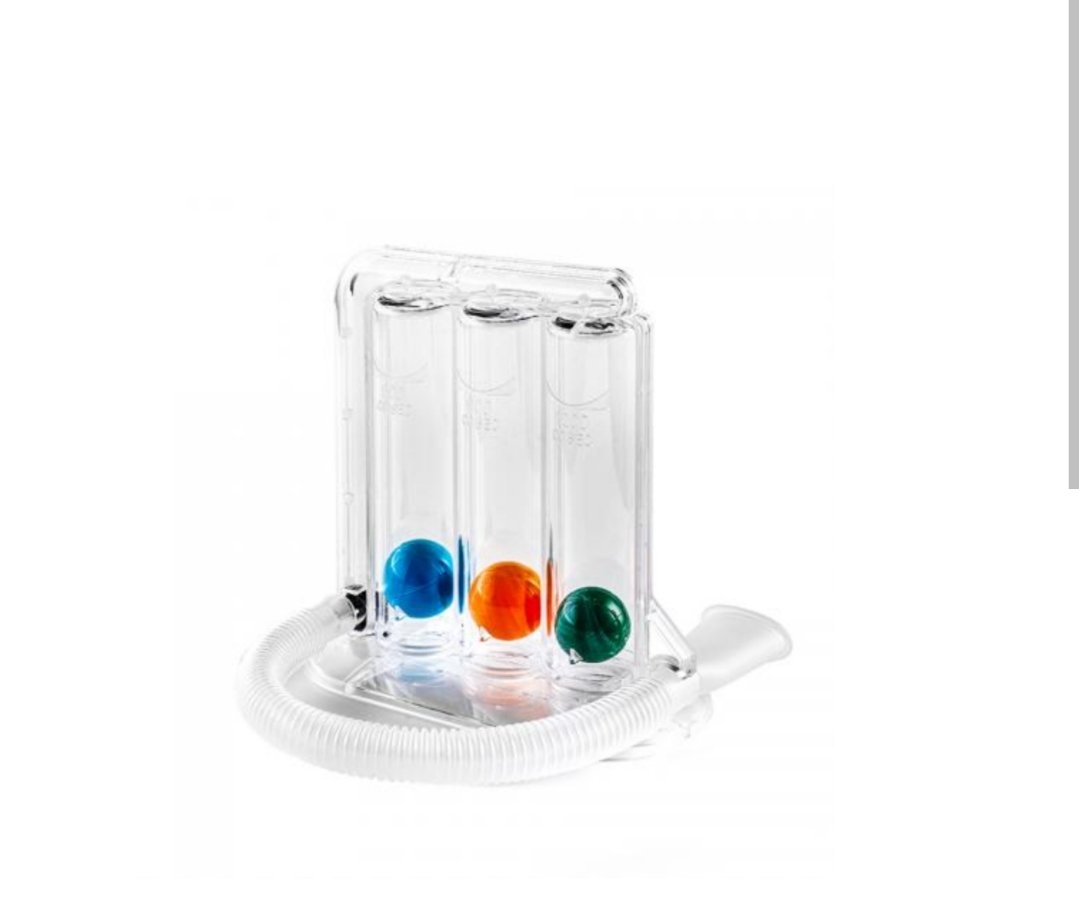 Three ball spirometer